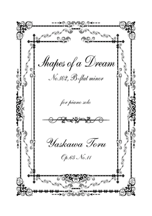 Book cover for Shapes of a Dream No.102, B-flat minor, Op.65 No.11