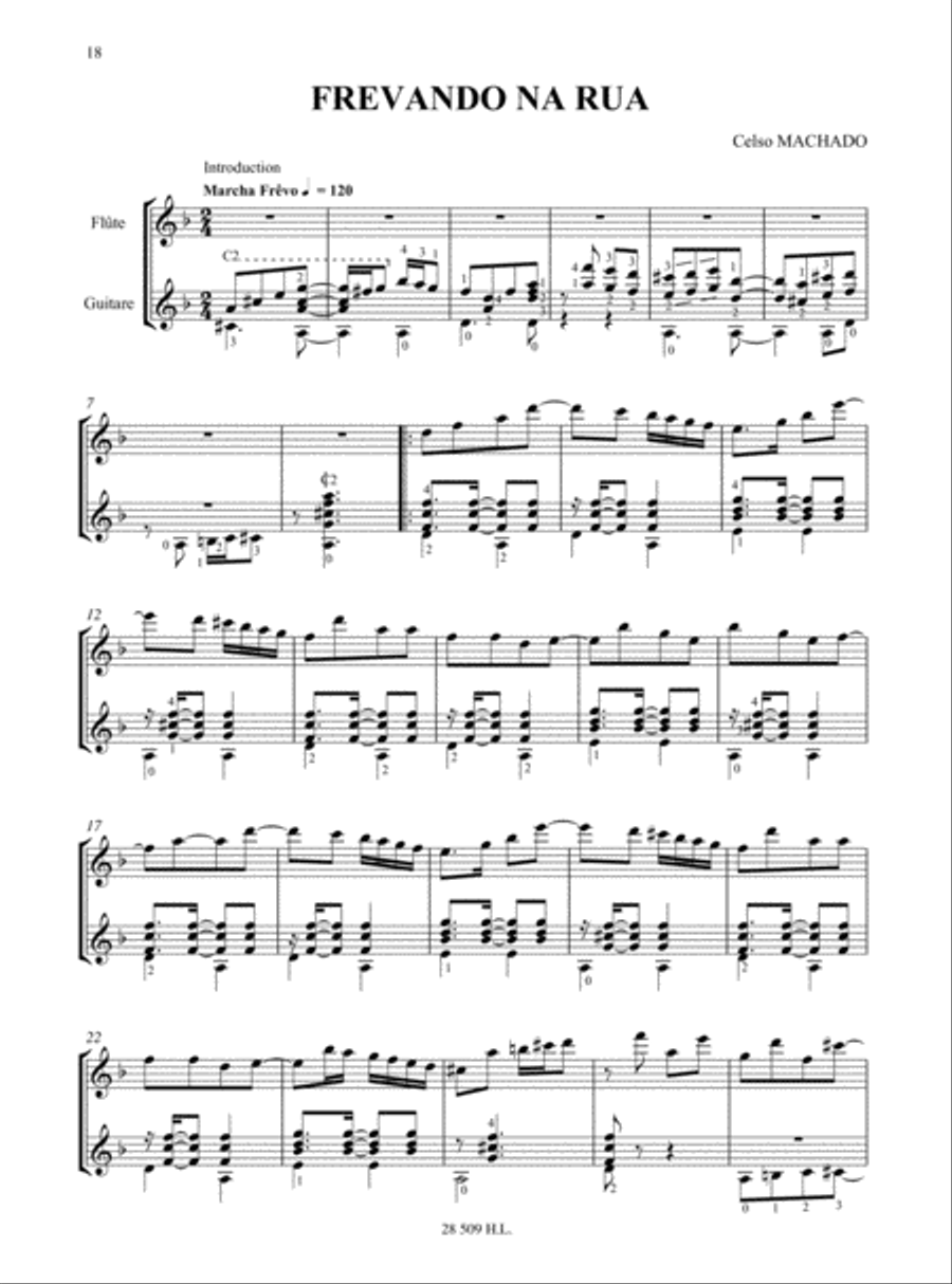 Sambamar - 6 Pieces Flute scores gallery preview page 7