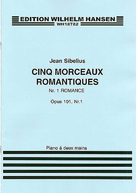 Jean Sibelius: Five Romantic Pieces Op.101 No.1- Romance