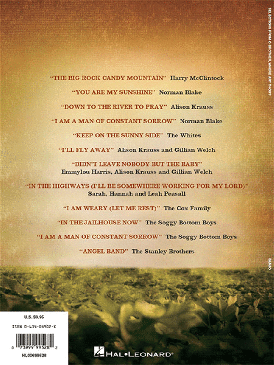 O Brother, Where Art Thou? Banjo scores gallery preview page 6