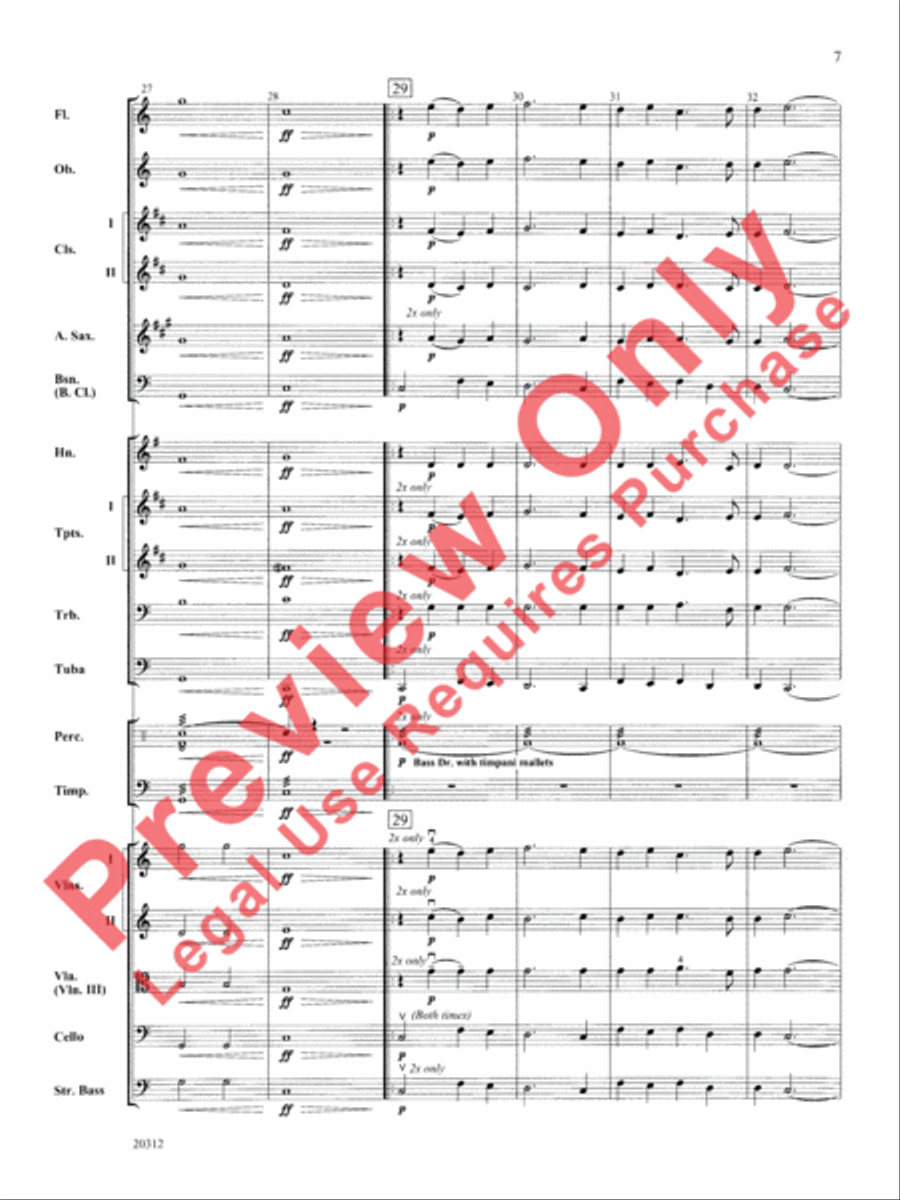 Finlandia Full Orchestra scores gallery preview page 8