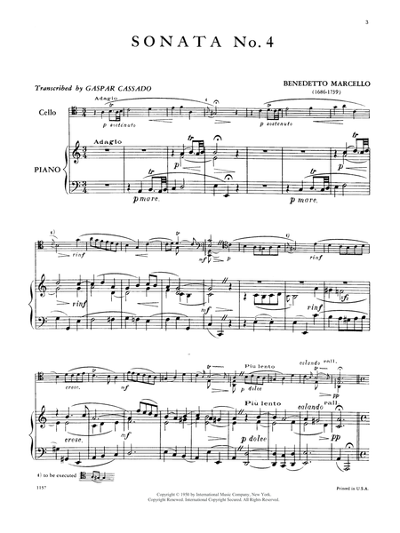 Sonata No. 4 In A Minor
