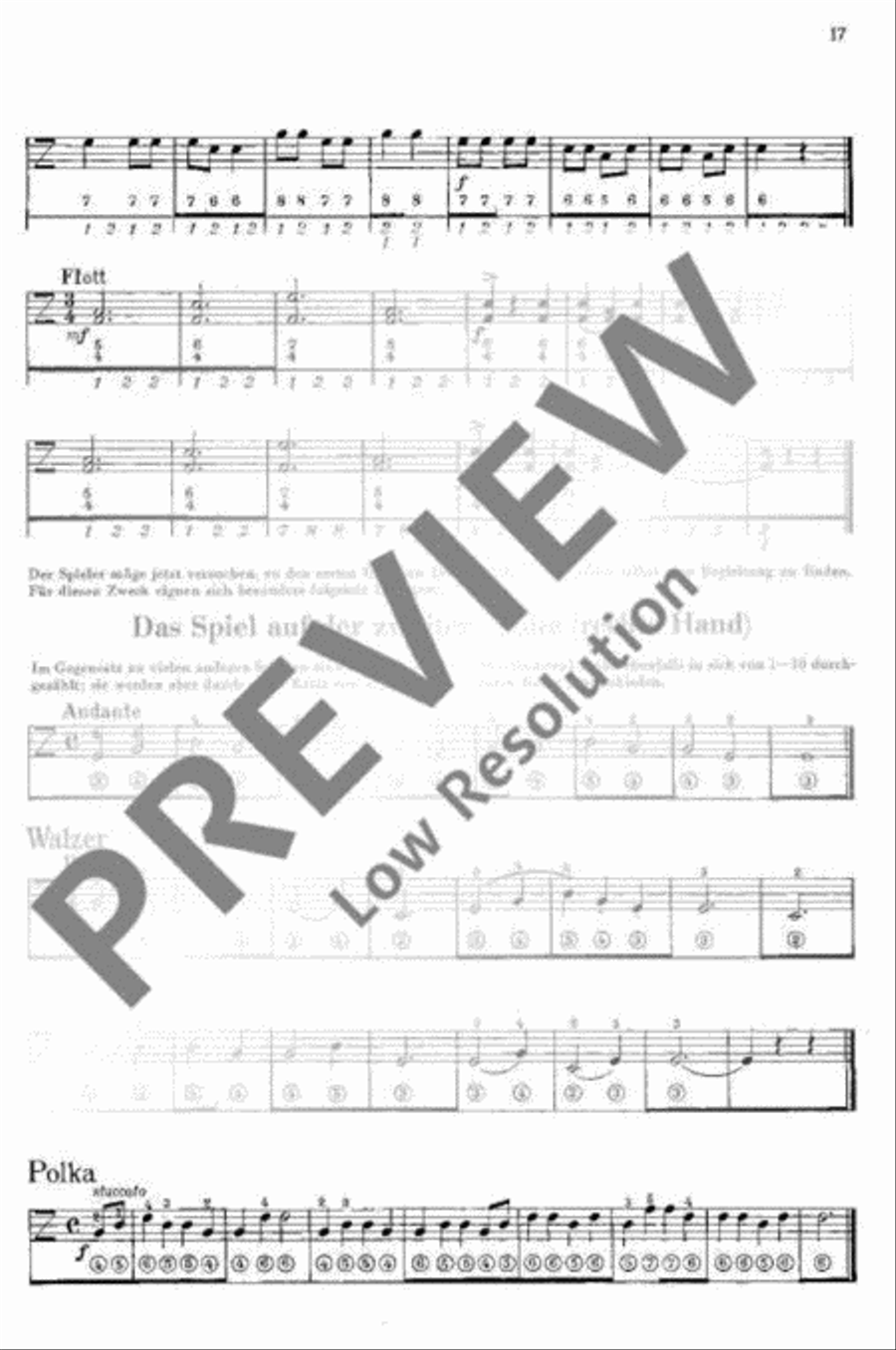 Neue Schule für die zweireihige Handharmonika Accordion scores gallery preview page 18