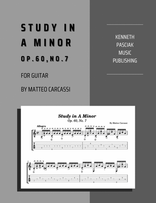 Study in A Minor (for Guitar)