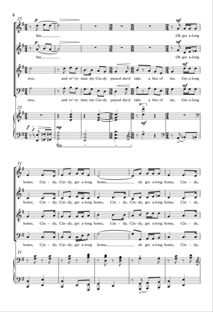 Cindy 4-Part scores gallery preview page 3