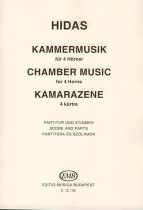 Book cover for Kammermusik für 4 Hörner