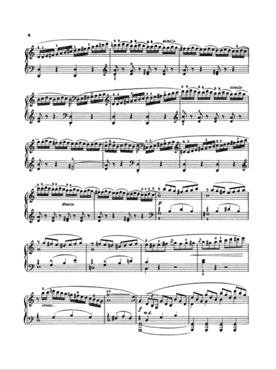 Clementi: Seven Sonatas (Volume I) Piano Solo scores gallery preview page 2