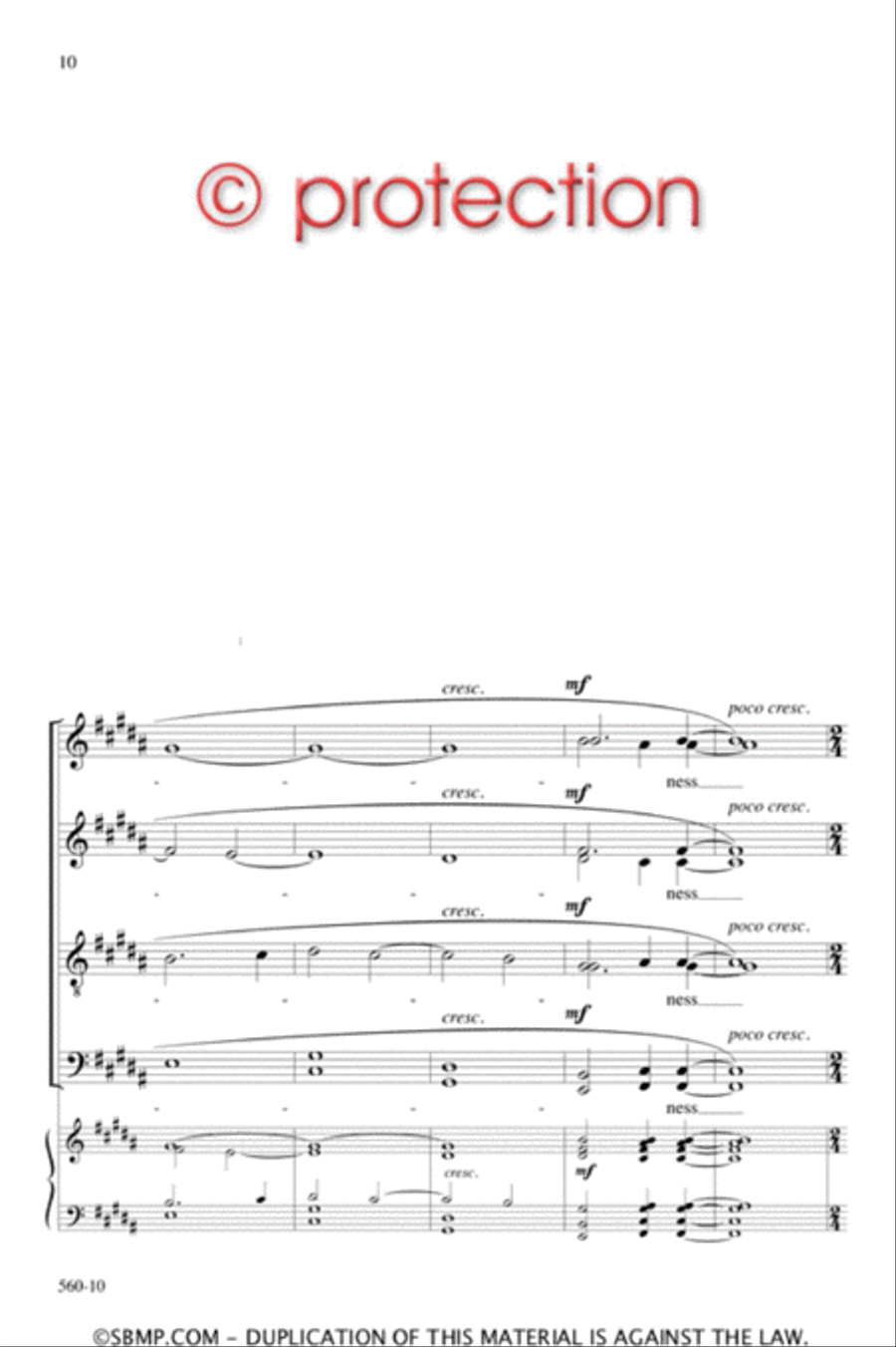 Autumn - SATB divisi Octavo Divisi scores gallery preview page 9