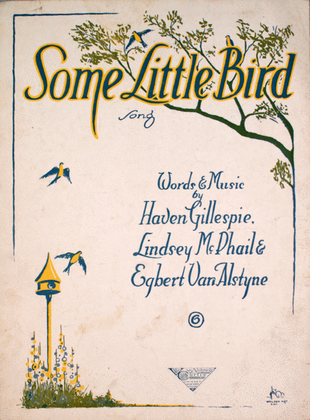 Book cover for Some Little Bird. Song