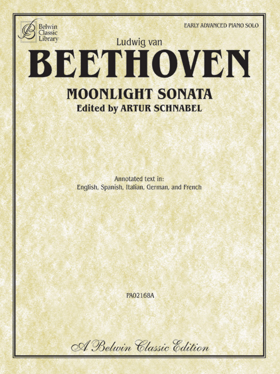 Moonlight Sonata (Sonata No. 14 in C-sharp Minor, Op. 27, No. 2) Small Ensemble scores gallery preview page 1