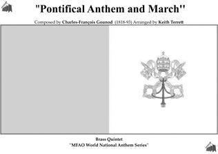 Book cover for Vatican State National Anthem for Brass Quintet