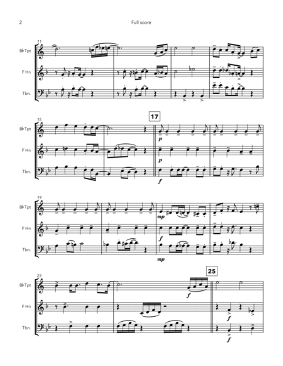 Power in the Blood Power in the Blood Horn scores gallery preview page 2