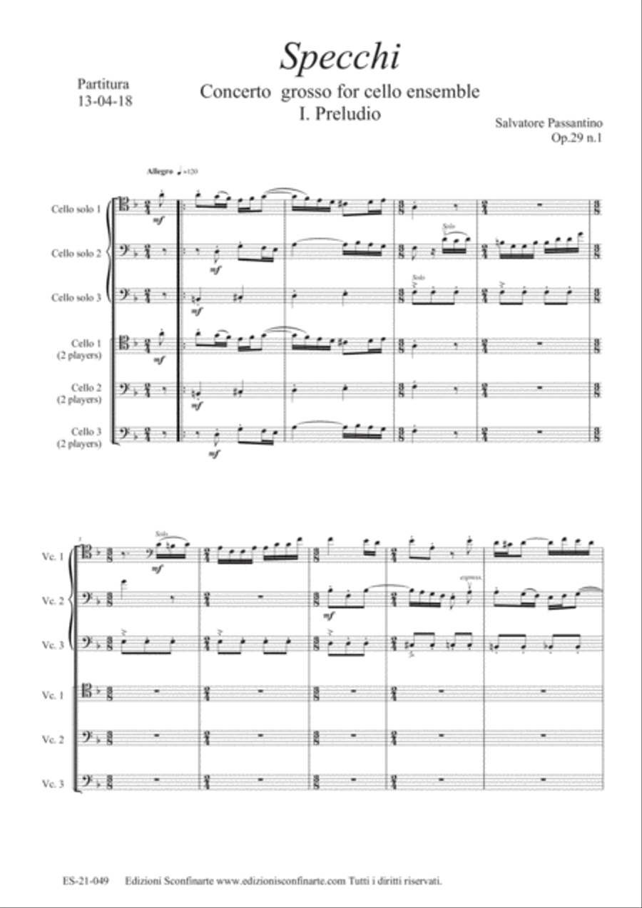 Salvatore Passantino: SPECCHI (ES-21-049)