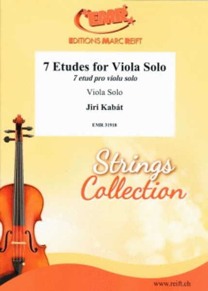 7 Etudes for Viola Solo image number null