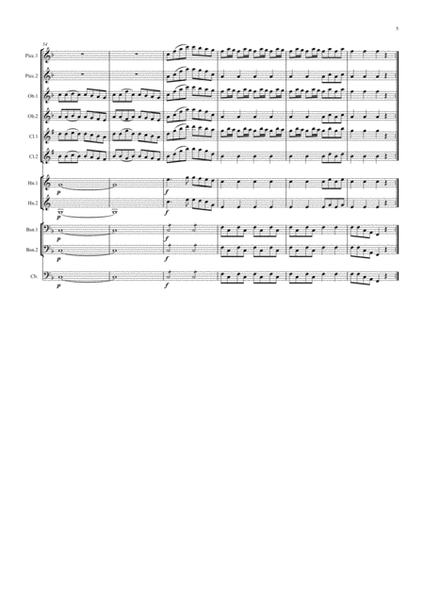 Gossec: Symphonie Militaire in F major RH62 Mvt. I - symphonic wind image number null