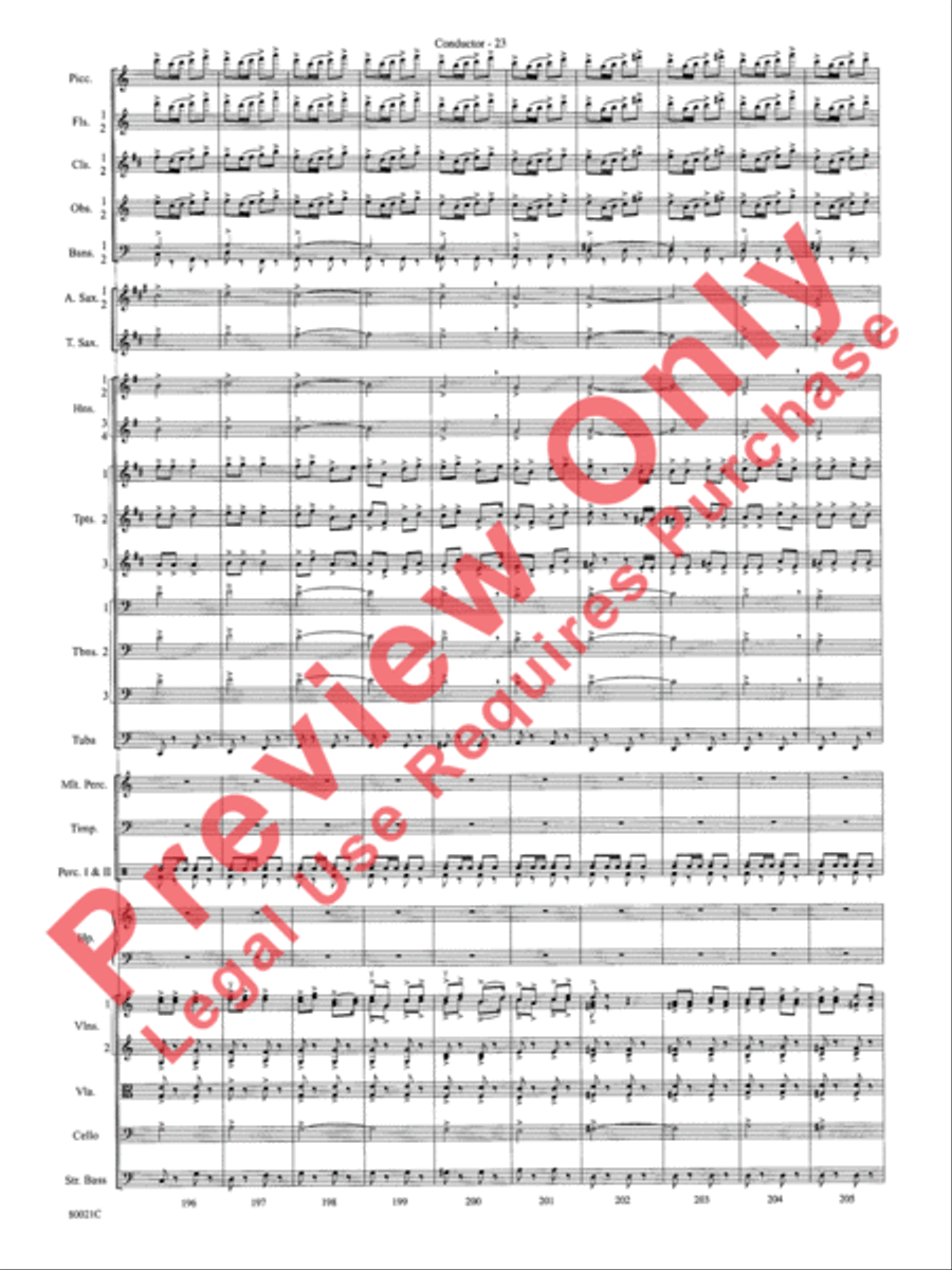 A Christmas Festival Full Orchestra scores gallery preview page 26