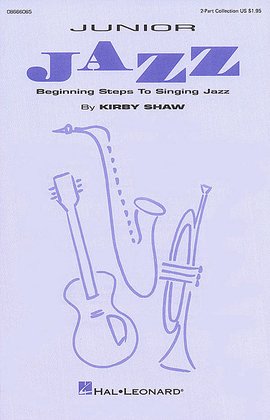 Book cover for Junior Jazz - Beginning Steps to Singing Jazz (Collection)