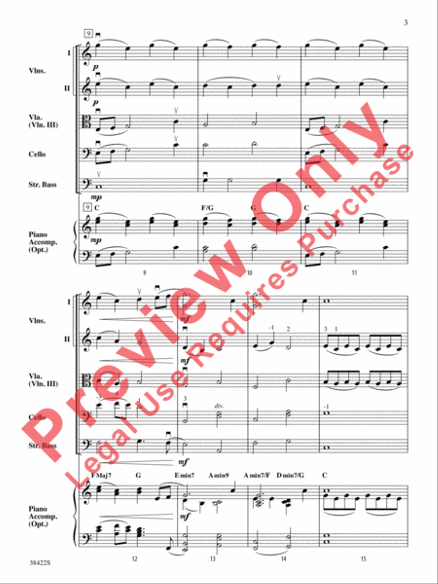 As Twilight Falls As Twilight Falls String Orchestra scores gallery preview page 4