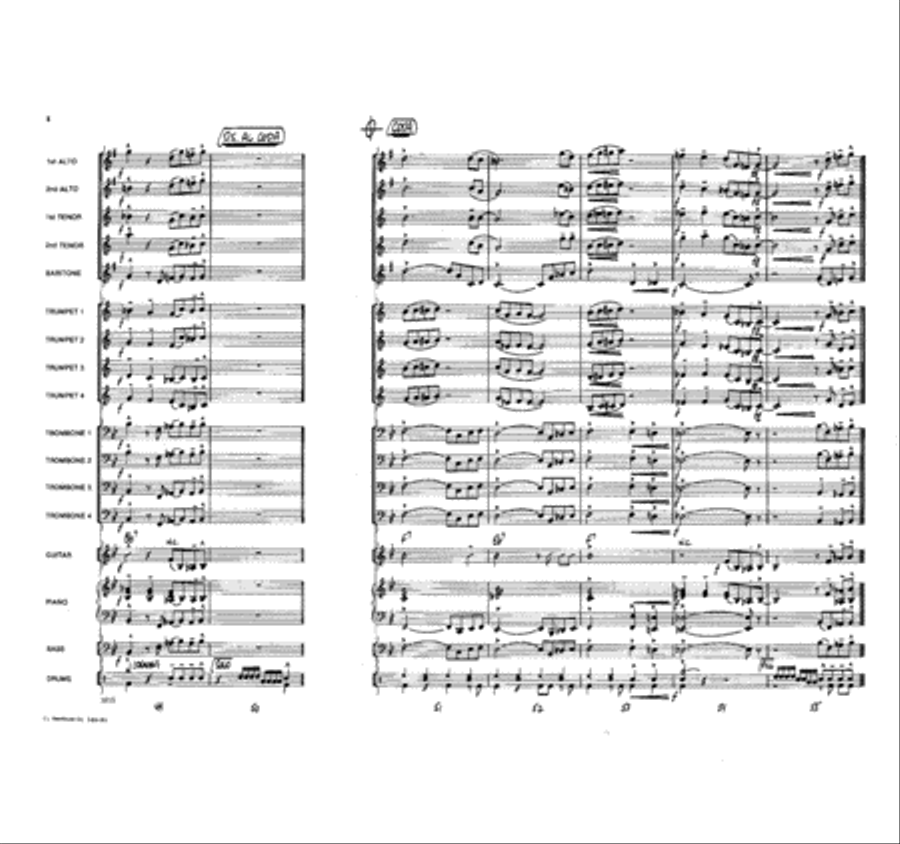 Low Rider Jazz Ensemble scores gallery preview page 8