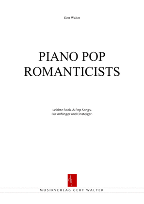 Piano Pop Romanticists Volume 1