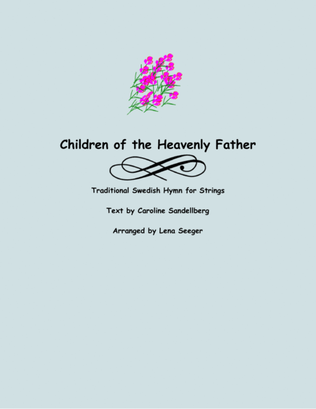 Book cover for Children of the Heavenly Father (three violins and cello)