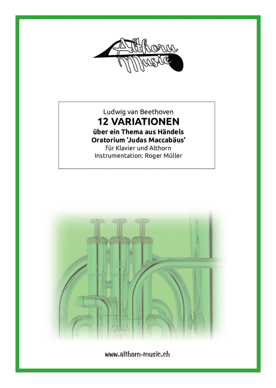 12 Variations on a Theme of Handels Oratorium 