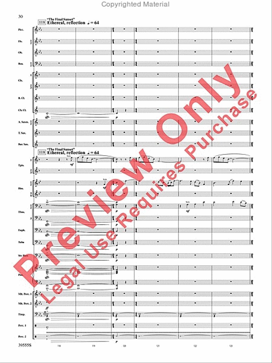 And Hope Led Them Home And Hope Led Them Home Concert Band scores gallery preview page 31