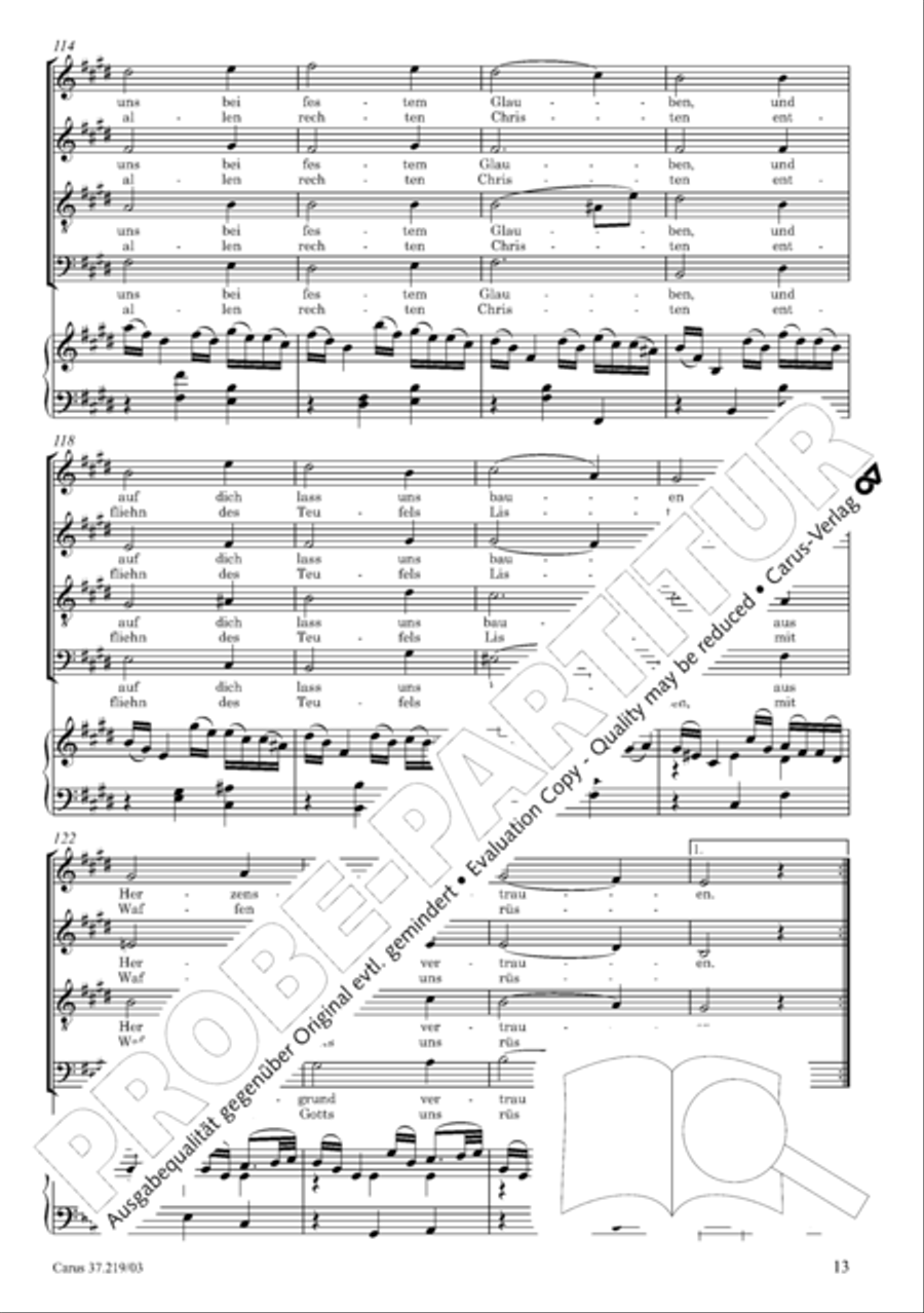 Erwachet, ihr Christen STB scores gallery preview page 14