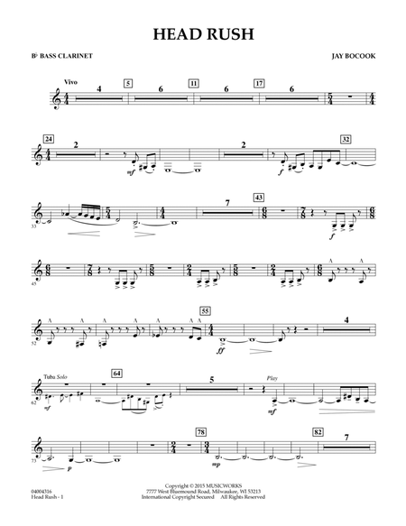 Head Rush - Bb Bass Clarinet