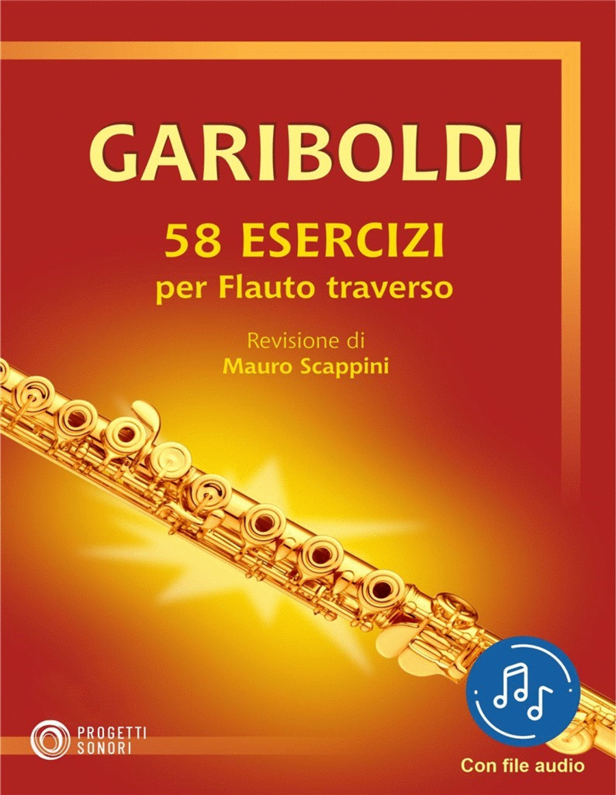 Il metodo Gariboldi Í 58 Esercizi per flauto Flute Solo scores gallery preview page 1