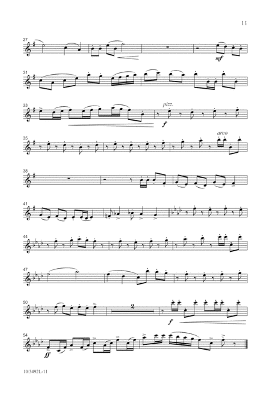 Hosanna, Hosanna! Hosanna, Hosanna! 4-Part scores gallery preview page 11