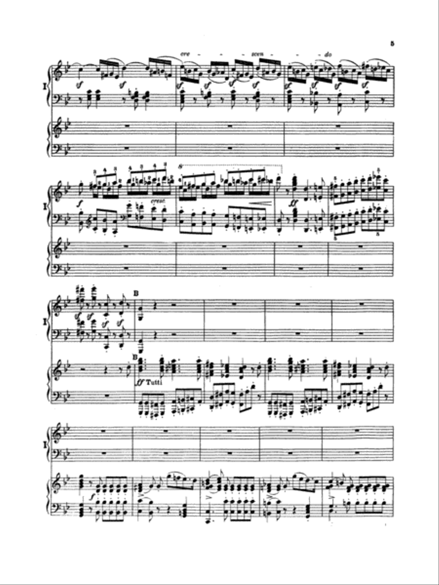 Mendelssohn: Piano Concerto No. 1 in G Minor, Op. 25 Piano scores gallery preview page 5