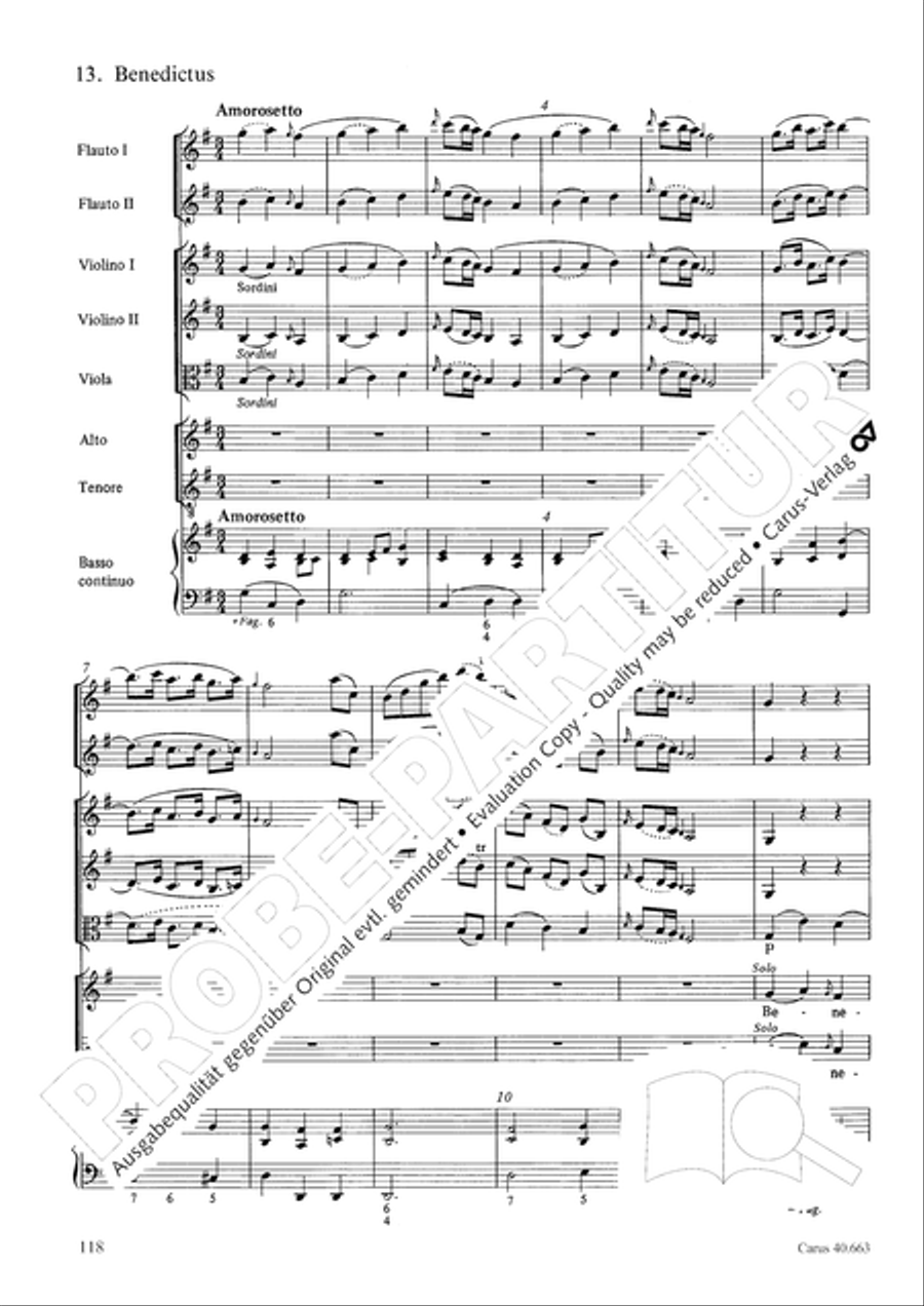 Mass in D minor (Missa in d) ATB scores gallery preview page 134