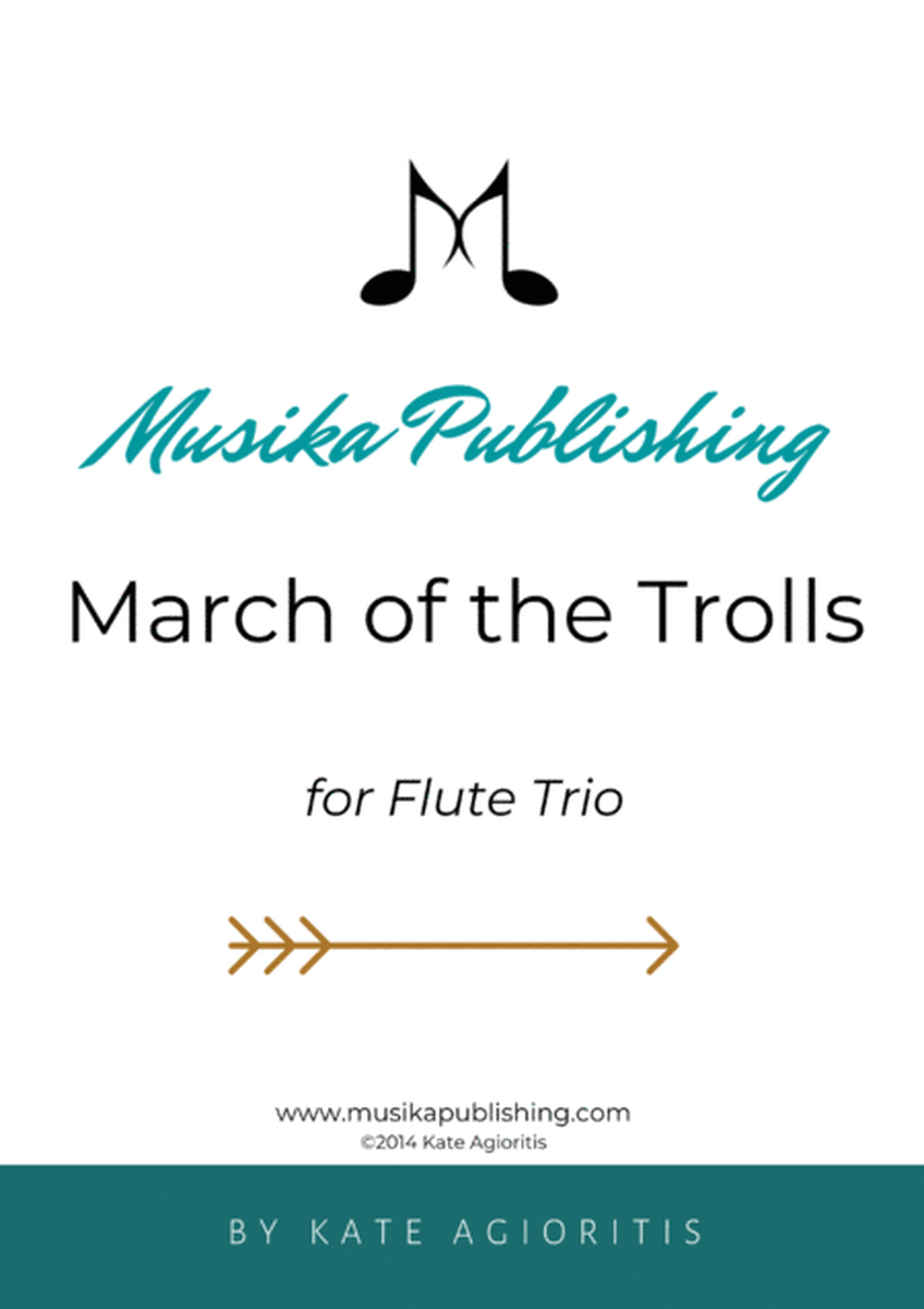 March of the Trolls - Flute Trio image number null