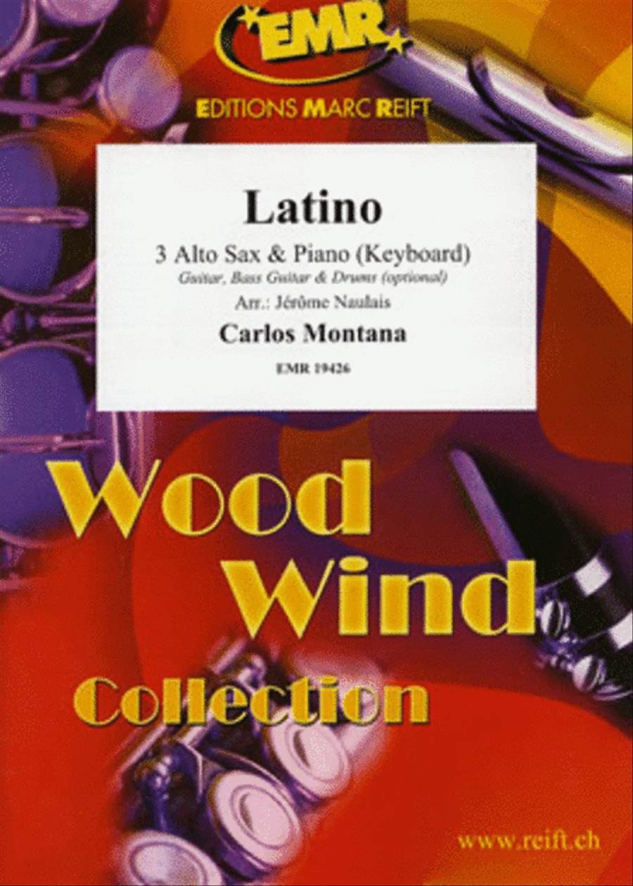 Latino Alto Saxophone scores gallery preview page 1