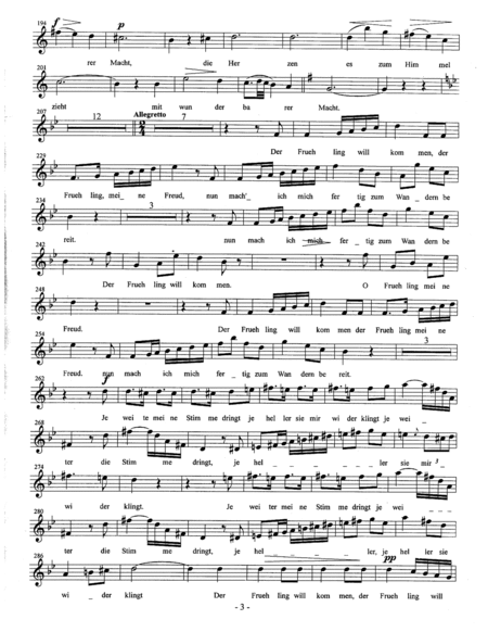 Schubert D 965 Op 129 Der Hirt auf dem Felsen Shepherd On The Rock Chamber Ensemble
