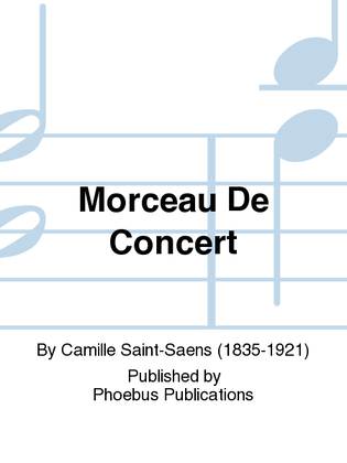 Book cover for Morceau De Concert