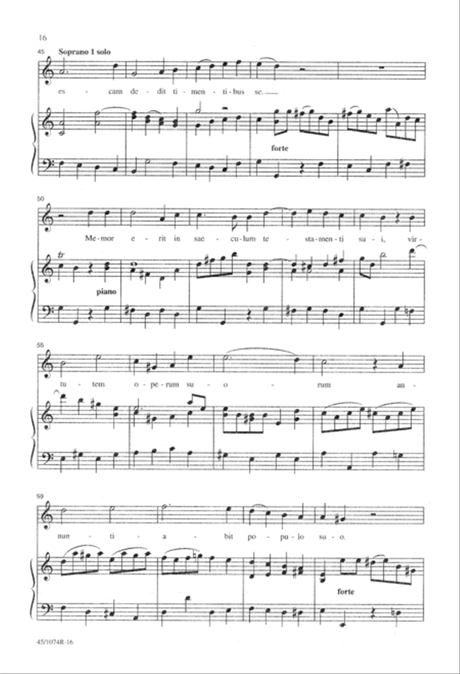 Vesperae Pro Festo Sancti Innocentium SSA scores gallery preview page 25