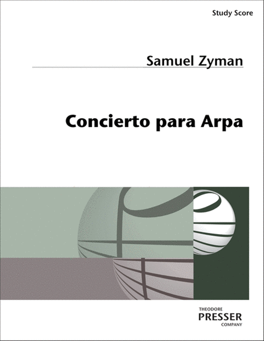 Concierto para Arpa Concierto para Arpa Orchestra scores gallery preview page 1