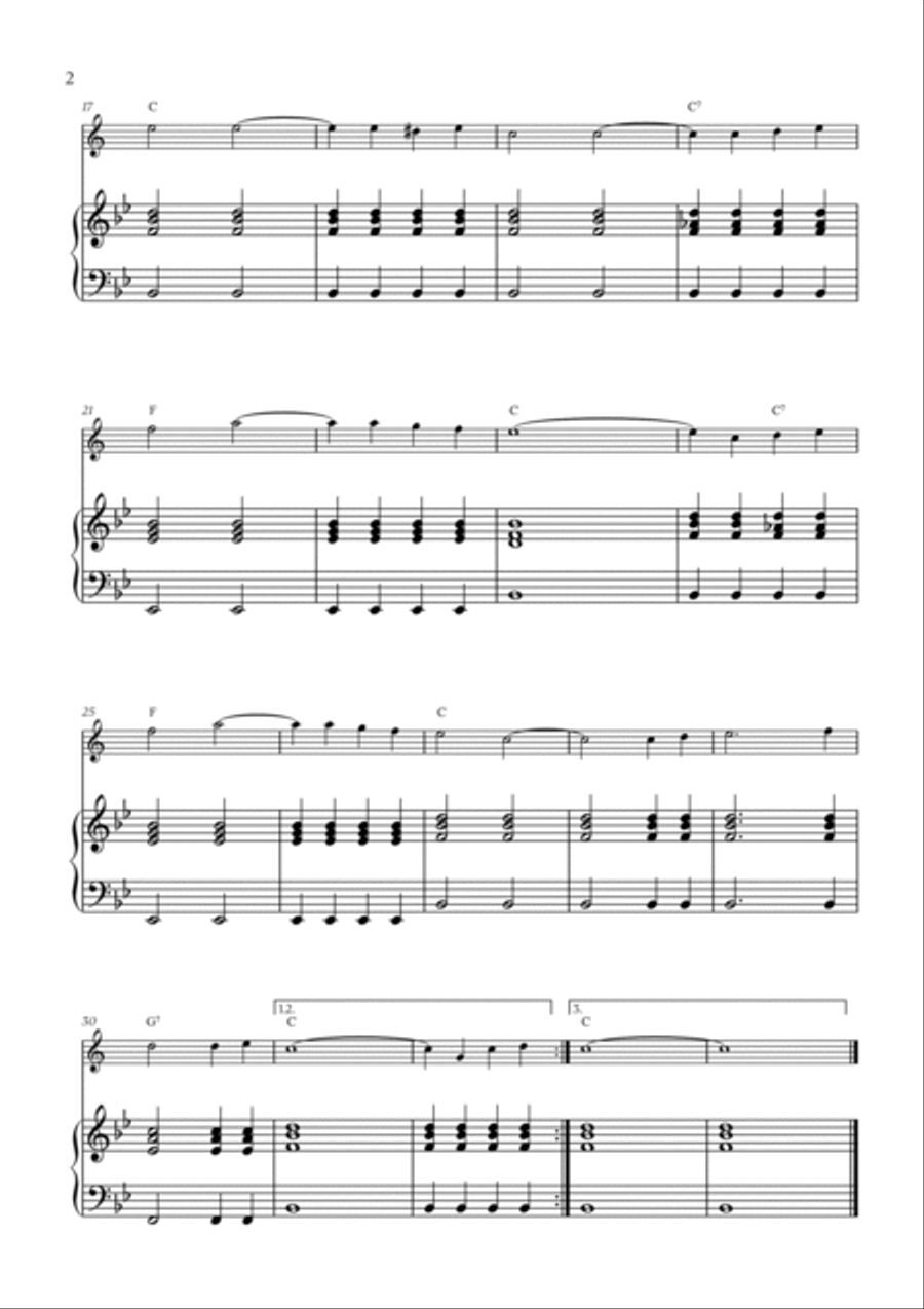 You Are My Sunshine You Are My Sunshine Soprano Saxophone scores gallery preview page 2