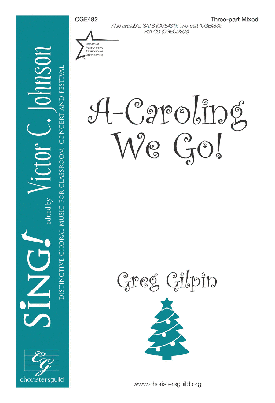 ACaroling We Go (Three-part Mixed) 3-Part scores gallery preview page 1