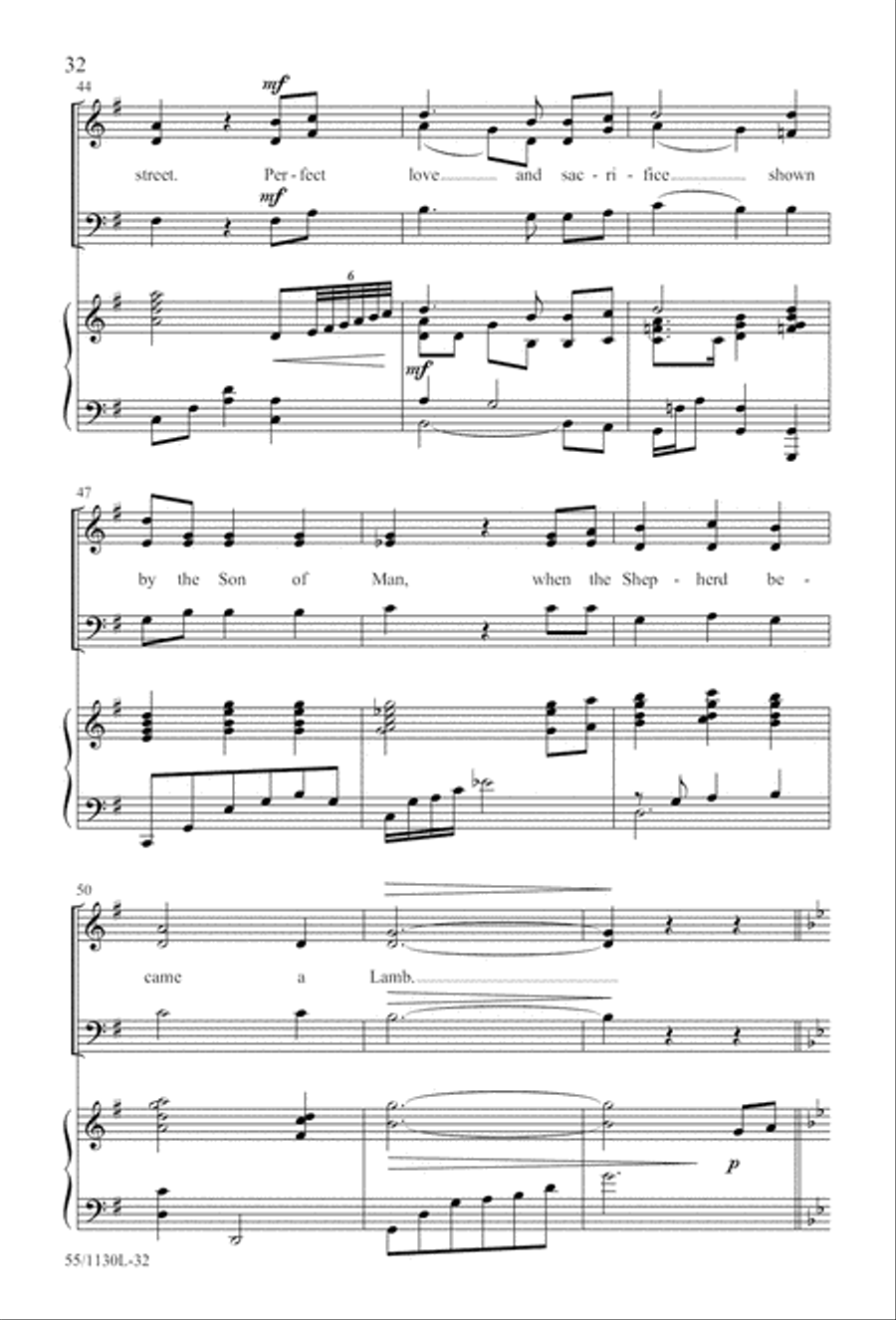 Journey to the Cross 3-Part scores gallery preview page 33