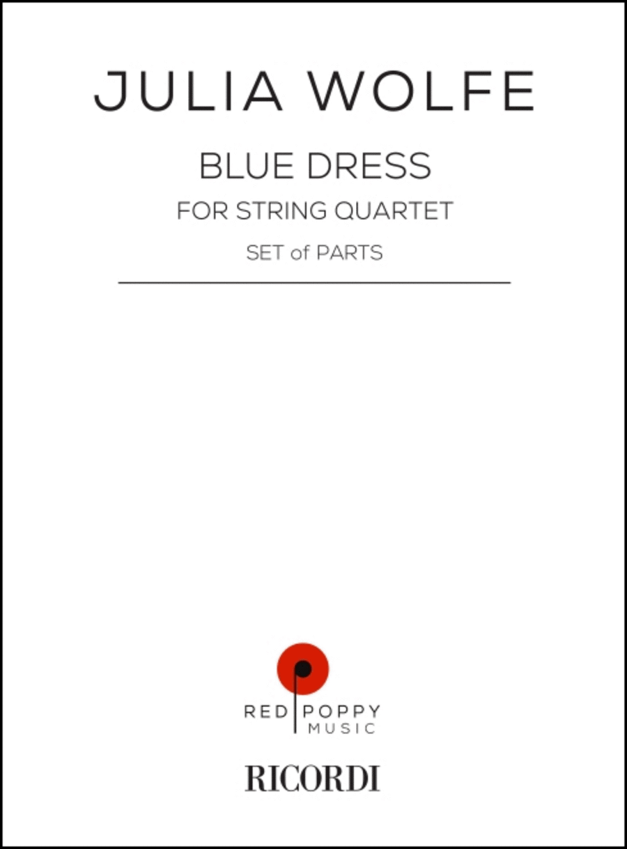 Blue Dress, parts String Quartet scores gallery preview page 1