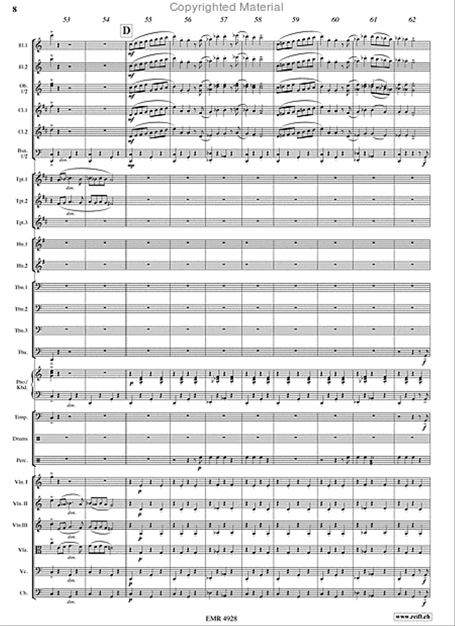 Fiddler On The Roof Orchestra scores gallery preview page 8