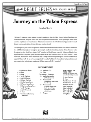 Book cover for Journey on the Yukon Express: Score