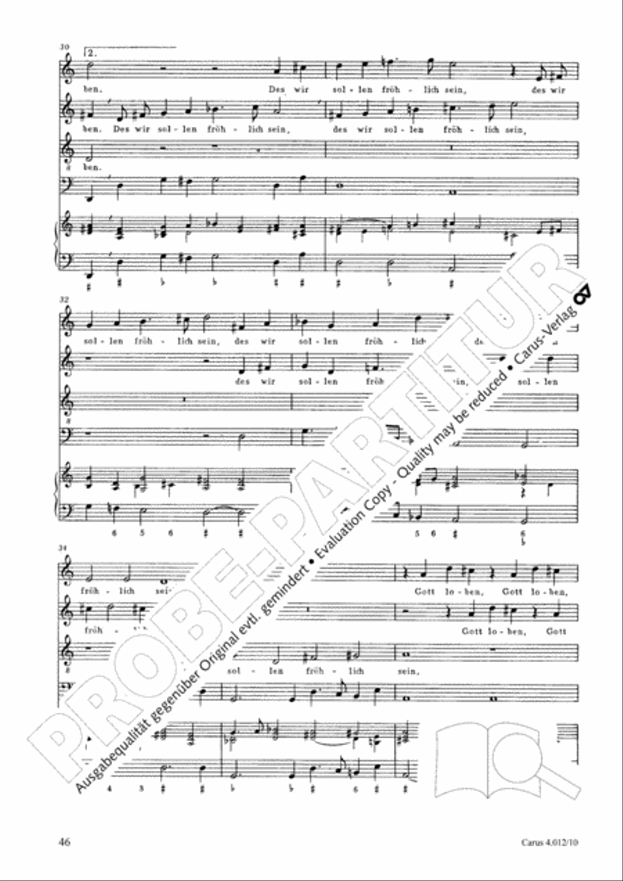 Opella Nova I. Teil 1618 Opella Nova I. Teil 1618 Collection / Songbook scores gallery preview page 47