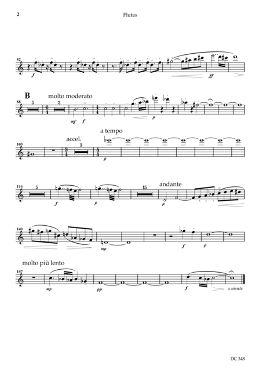 Conversation Concerto No.4 for viola and orchestra [set of parts] Full Orchestra scores gallery preview page 2