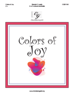 Book cover for Colors of Joy