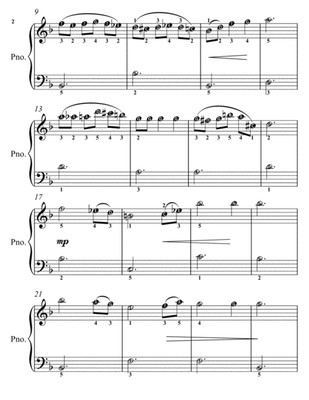 Petite Viennese Waltzes for Easiest Piano Booklet E