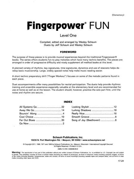Fingerpower Fun
